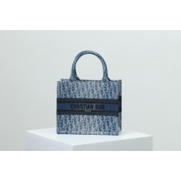 Book Tote Small - Blue,...