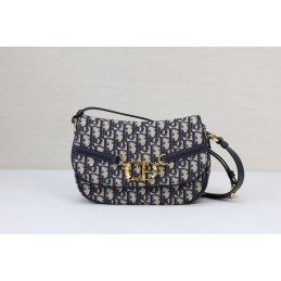 Small Bag - Navy, Oblique...