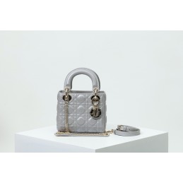 Lady Mini Bag - Silver,...