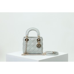 Lady Mini Bag - Pale Grey,...