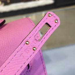 Pink Kelly Cut Clutch
