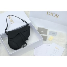 Saddle Medium Bag - Black,...