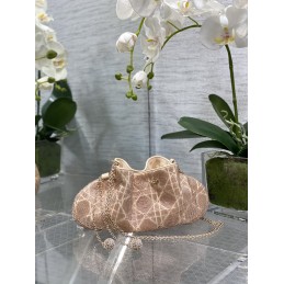 Bag - Beige, Cannage Denim...