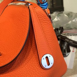 Orange Lindy 26 Bag Twilly Handle