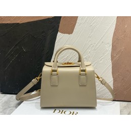 Boston Bag - Greige, Smooth...