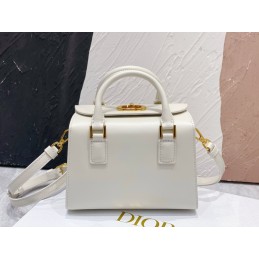 Boston Bag - White, Smooth...