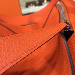 Orange Lindy 26 Bag Twilly Handle