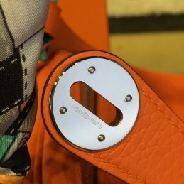 Orange Lindy 26 Bag Twilly Handle