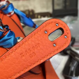 Orange Lindy 26 Bag Twilly Handle