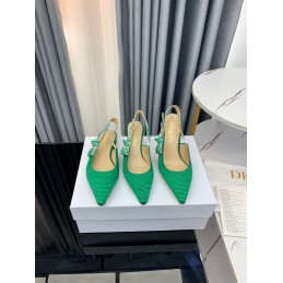 Sandals - Green, Suede...