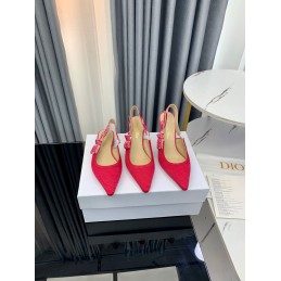 Sandals - Fuchsia, Suede...