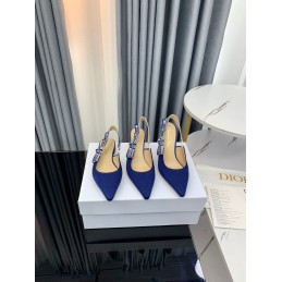 Sandals - Navy, Suede...