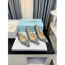 Sandals - Blue, Toile de...