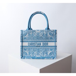 Book Tote Small - Blue,...