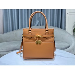 Tote - Cognac, Smooth...