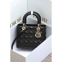Lady Medium Bag - Black,...