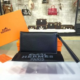 Black H Long Wallet