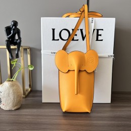 Elephant Pouch - Orange,...