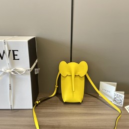 Elephant Pouch - Yellow,...