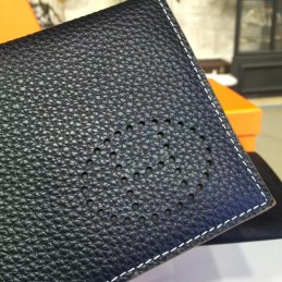Black H Long Wallet