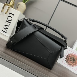 Puzzle Medium Bag - Black,...