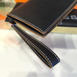Black H Long Wallet