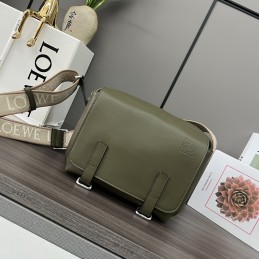 Messenger Bag - Olive,...