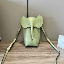 Elephant Pouch - Green,...
