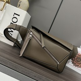 Puzzle Bag - Olive, Smooth...