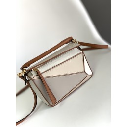 Puzzle Mini Bag - Cream and...