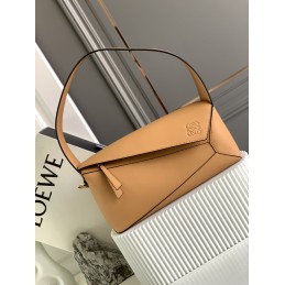Puzzle Hobo Bag - Caramel,...