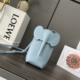 Elephant Pouch - Pale Blue,...