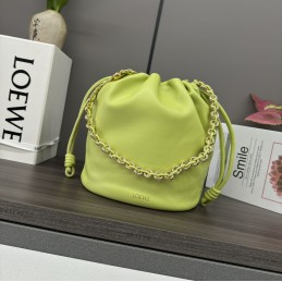 Flamenco Bucket Bag - Lime,...