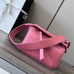 Puzzle Mini Bag - Pink,...