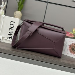 Puzzle Bag - Burgundy,...