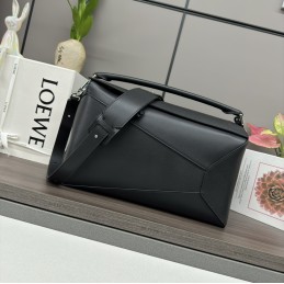 Puzzle Bag - Black, Smooth...