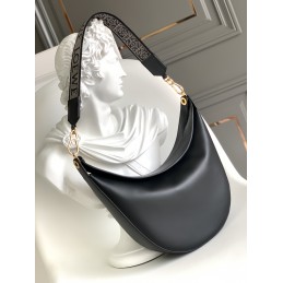 Luna Hobo Bag - Black,...