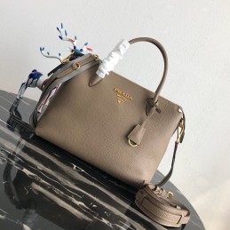 Medium Tote - Taupe, Leather