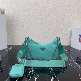Hobo Bag - Teal, Nylon