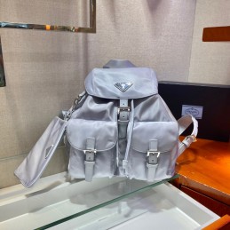 Backpack - Lilac, Leather