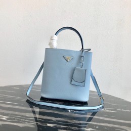 Bucket Bag - Pale Blue,...