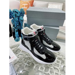 High-Top Sneakers - Black,...