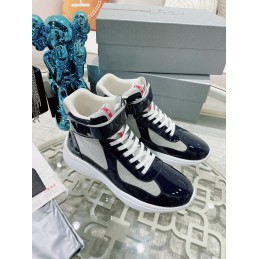 Sneakers - Navy, Leather