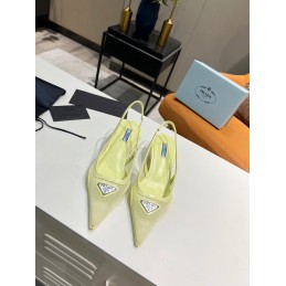 Slingback Pumps - Citron,...