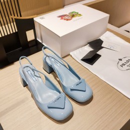 Square Toe Slingback Pumps...