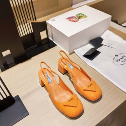 Square Toe Slingback Pumps...