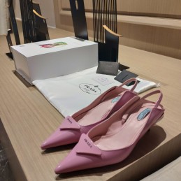 Slingback Pumps - Pink,...