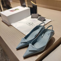 Block Heel Slingback Pumps...