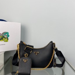 Re-Edition Bag - Black,...