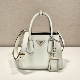 Double Mini Bag - White,...